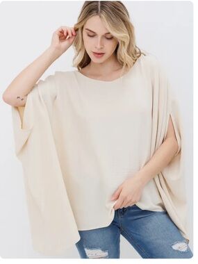 Easy Cape Style Tunic - Large